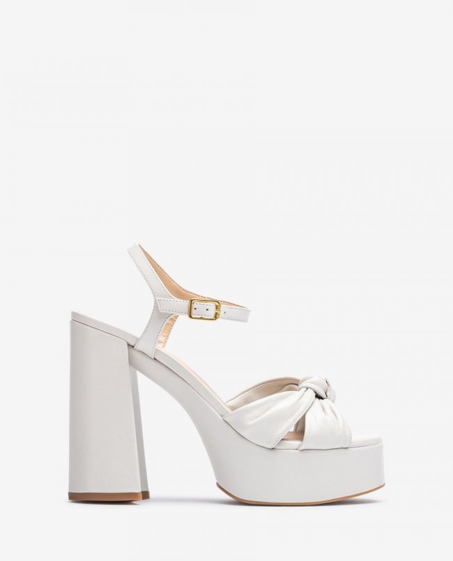 Sandales à plateforme et talon haut Unisa pour femme - Blanc Sandales à plateforme et talon haut Unisa pour femme - Blanc