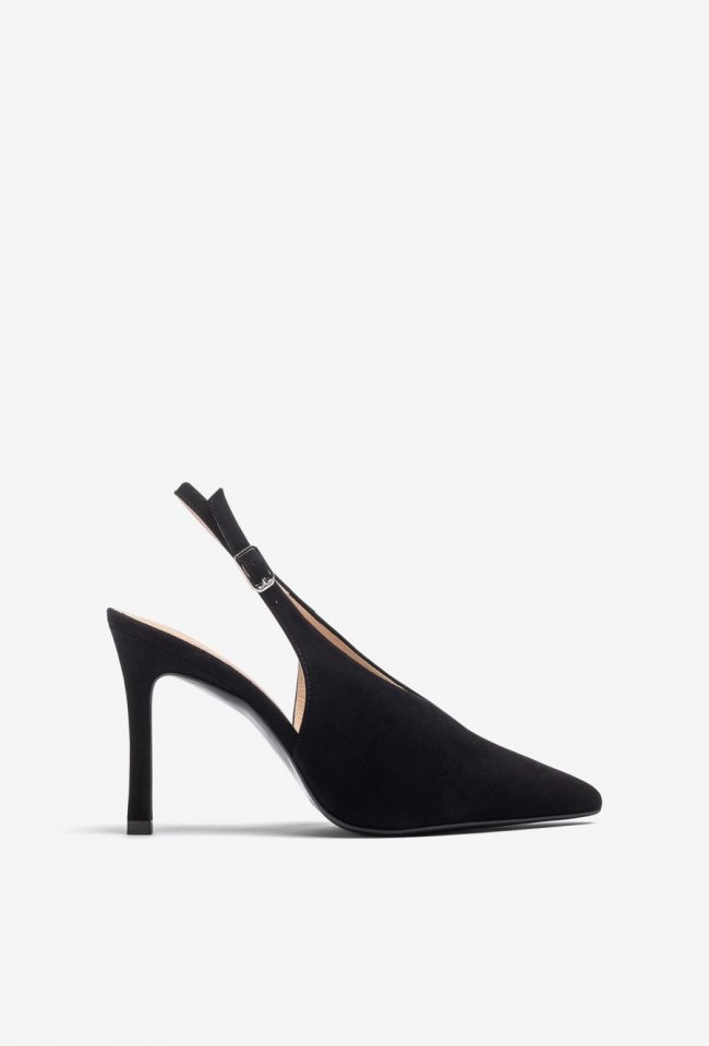 Espadrilles à talons hauts et bride arrière Unisa pour femme - Noir Espadrilles à talons hauts et bride arrière Unisa pour femme - Noir