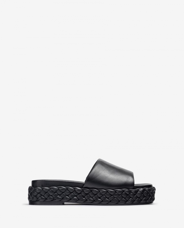 Sandale tressée Unisa Femme - Noir Sandale tressée Unisa Femme - Noir