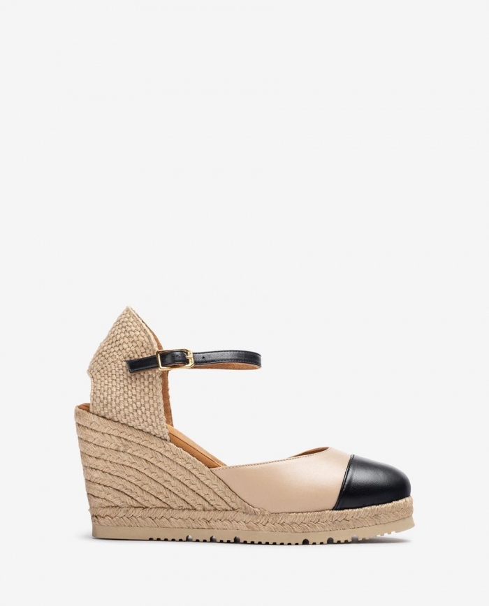 Espadrilles à bout ouvert Unisa pour femme - Beige Espadrilles à bout ouvert Unisa pour femme - Beige