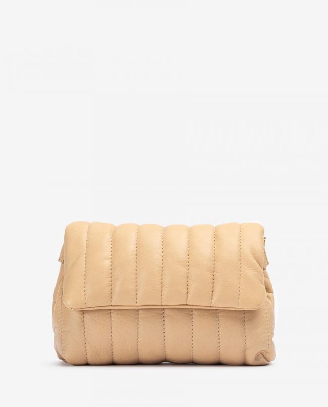 Petit sac matelassé Unisa Femme - Beige Petit sac matelassé Unisa Femme - Beige