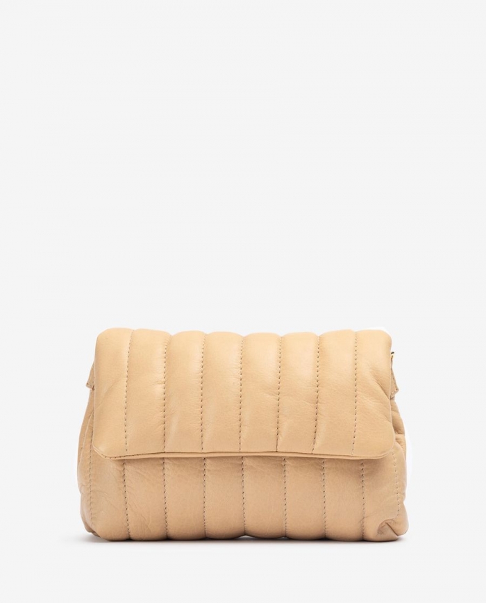 Petit sac matelassé Unisa Femme - Beige Petit sac matelassé Unisa Femme - Beige