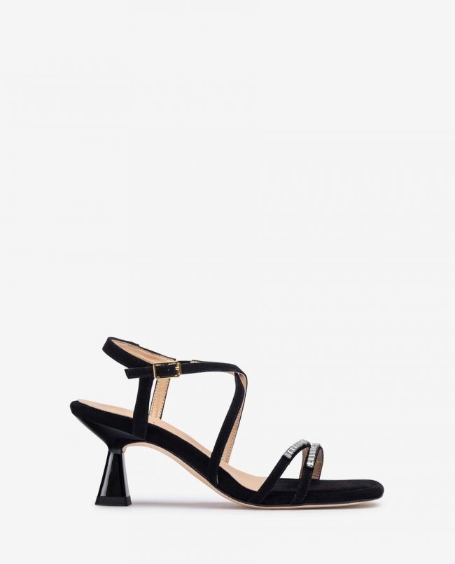 Sandales habillées à cristaux Unisa pour femme - Noir Sandales habillées à cristaux Unisa pour femme - Noir