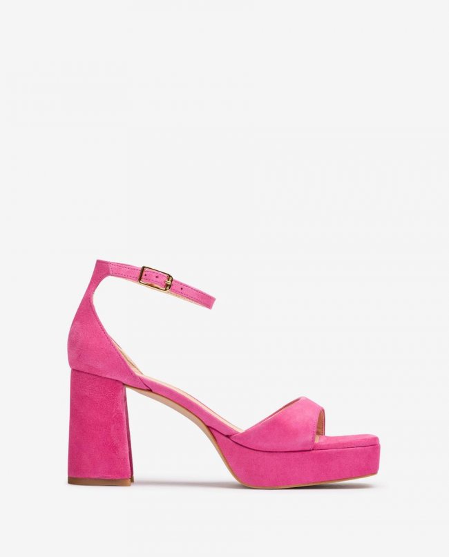 Sandales habillées à talon carré Unisa Femme - Rose Sandales habillées à talon carré Unisa Femme - Rose