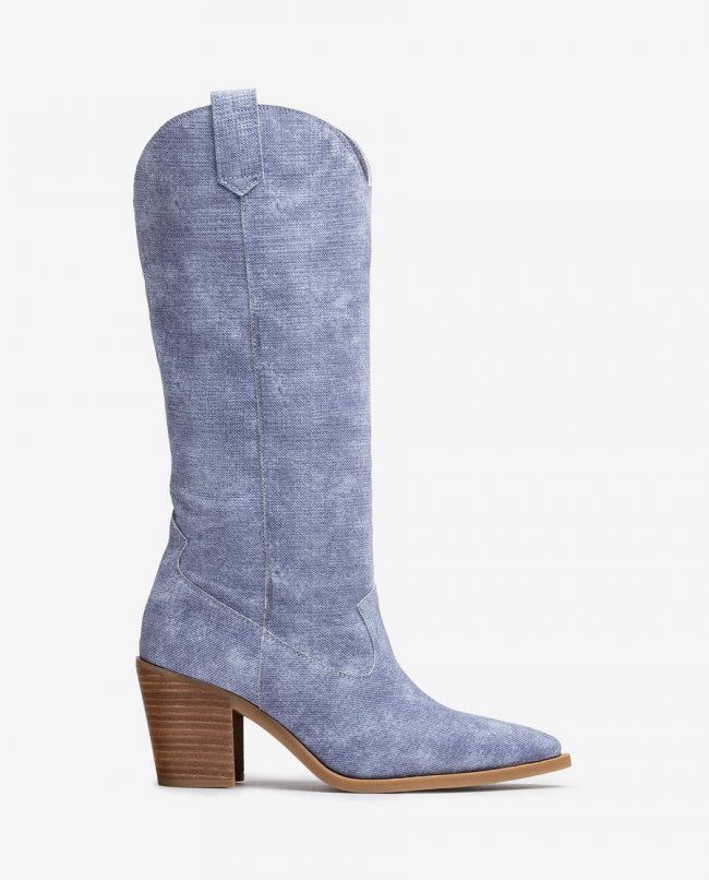Bottes western Unisa pour femme - Bleu Bottes western Unisa pour femme - Bleu