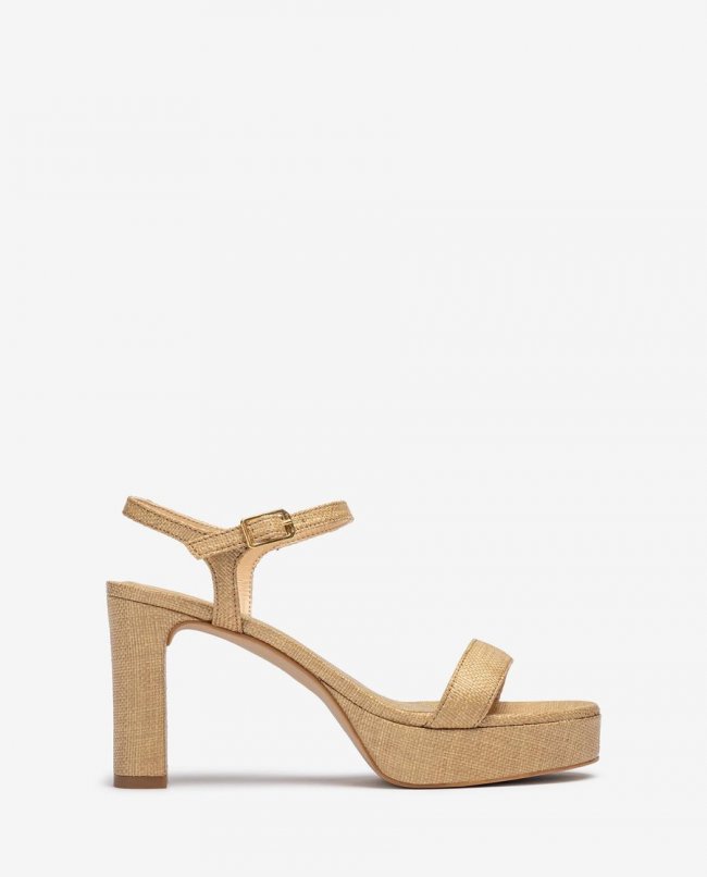 Sandales à talons compensés Unisa pour femme - Marron Sandales à talons compensés Unisa pour femme - Marron