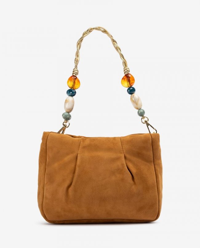 Sac à main Unisa avec poignées décoratives - Marron Sac à main Unisa avec poignées décoratives - Marron