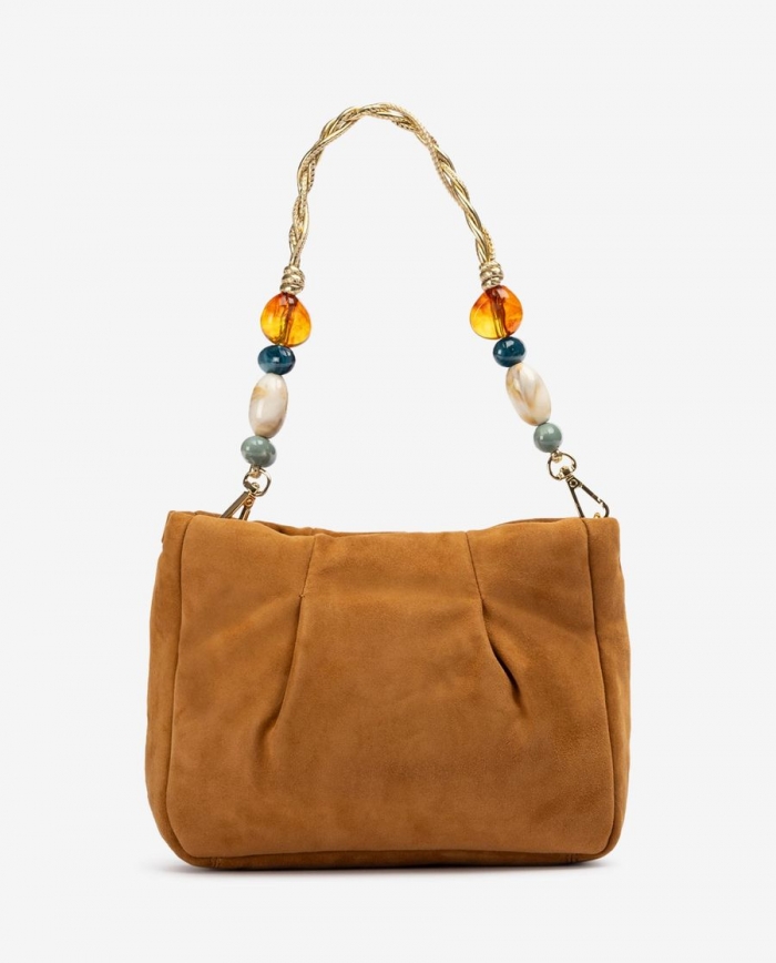 Sac à main Unisa avec poignées décoratives - Marron Sac à main Unisa avec poignées décoratives - Marron