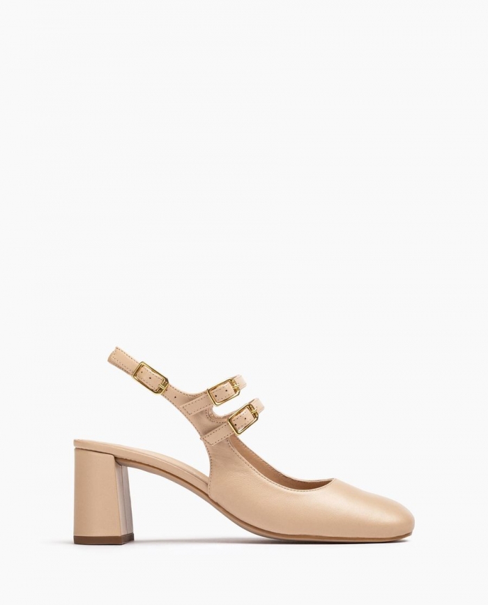 Babes à bride arrière Unisa pour femme - Beige Babes à bride arrière Unisa pour femme - Beige