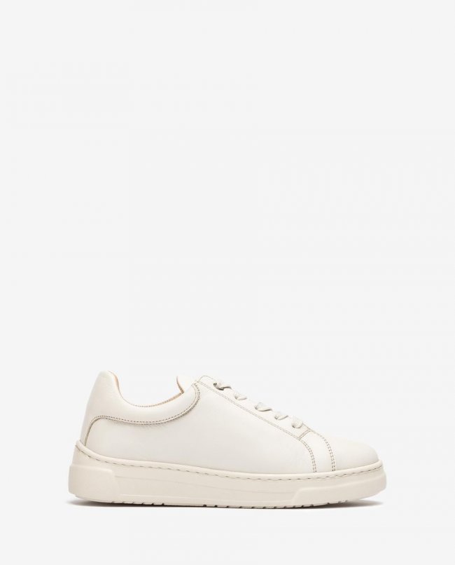 Baskets en cuir Unisa pour femme - Unisexe - Blanc Baskets en cuir Unisa pour femme - Unisexe - Blanc