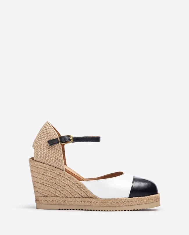 Espadrilles Unisa à bout rapporté - Blanc Espadrilles Unisa à bout rapporté - Blanc