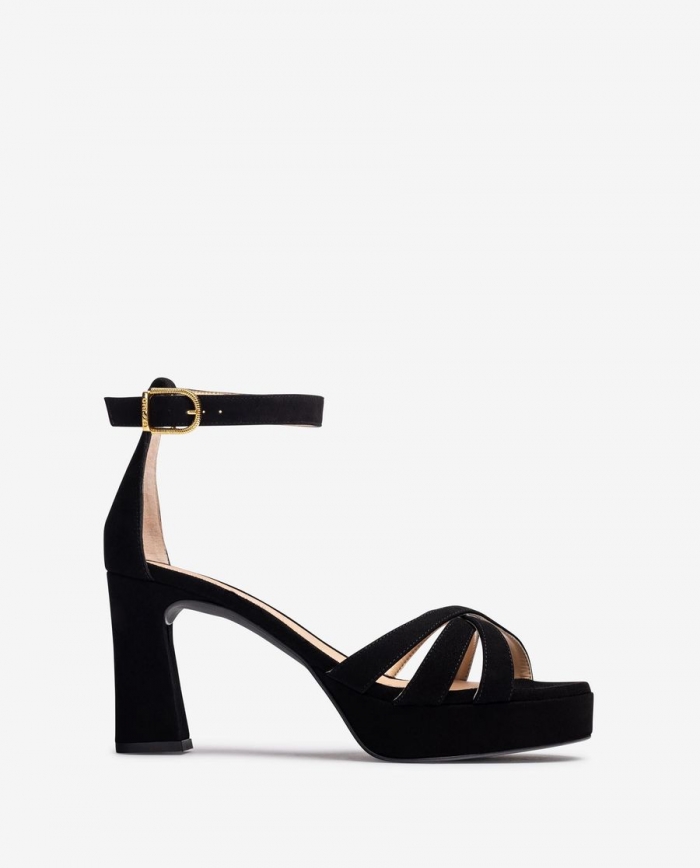 Sandales à plateforme Unisa pour femme - Noir Sandales à plateforme Unisa pour femme - Noir