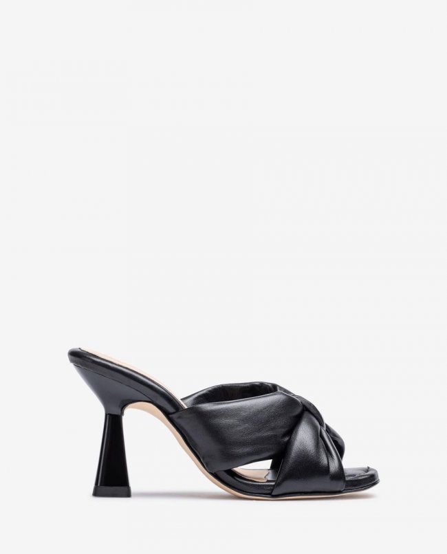 Sandales Unisa à large nœud pour femme - Noir Sandales Unisa à large nœud pour femme - Noir