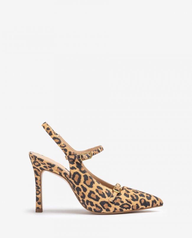 Chaussures à bride arrière avec boucles Unisa pour femme - Marron Chaussures à bride arrière avec boucles Unisa pour femme - Marron