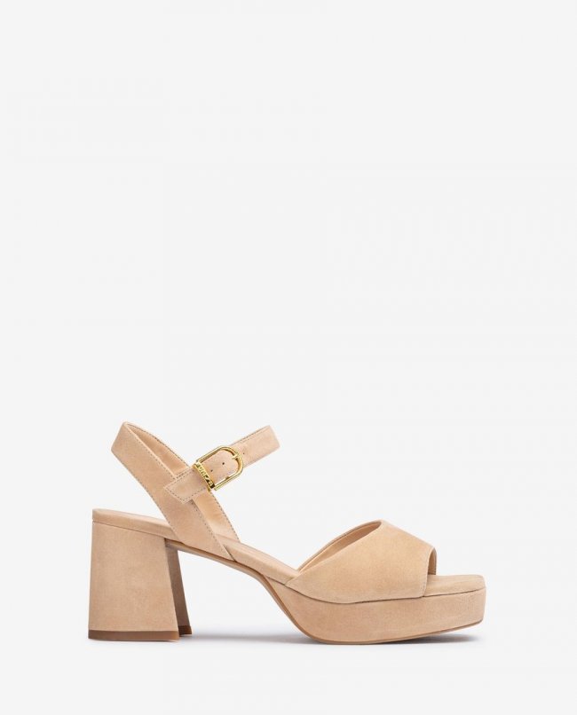 Sandales à plateforme et talon bas Unisa Femme - Beige Sandales à plateforme et talon bas Unisa Femme - Beige