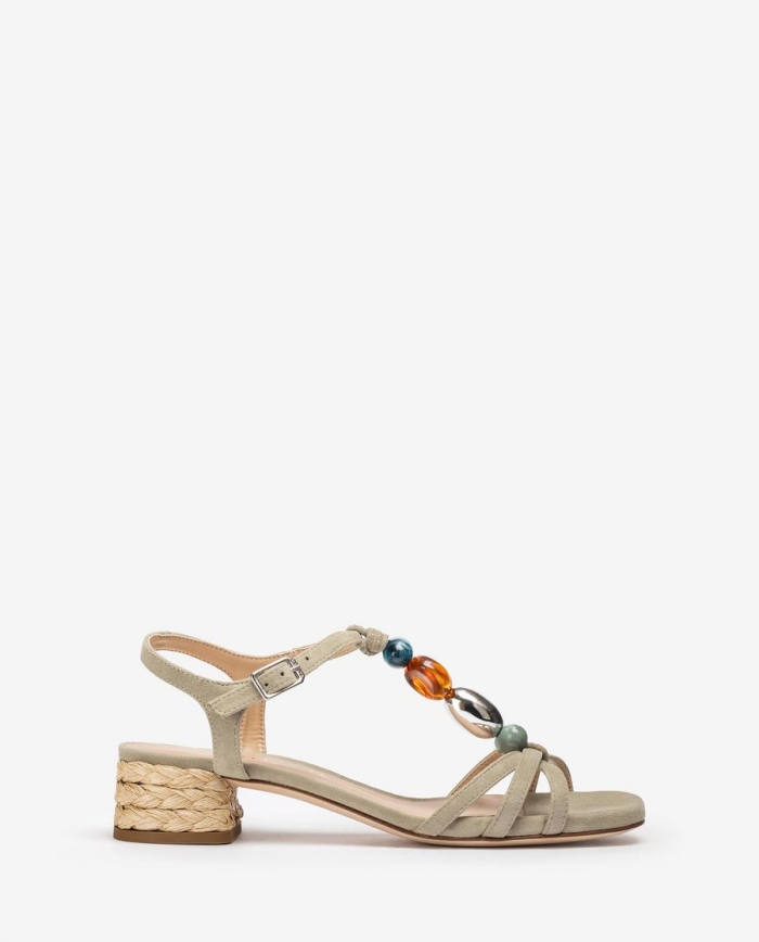 Sandales perlées Unisa pour femme - Vert Sandales perlées Unisa pour femme - Vert
