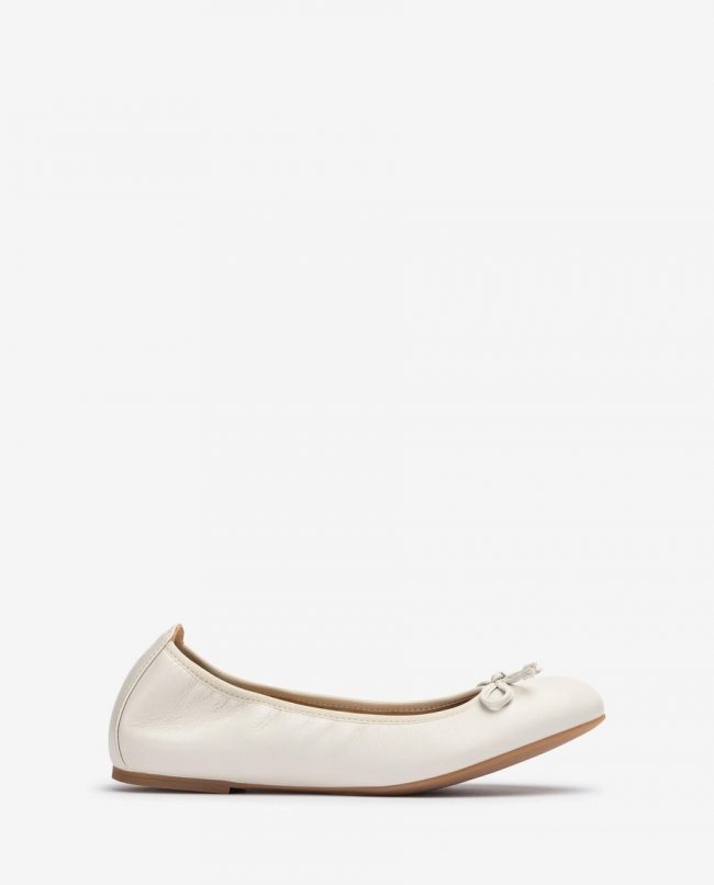 Ballerines Femme Unisa à bout rond - Blanc Ballerines Femme Unisa à bout rond - Blanc