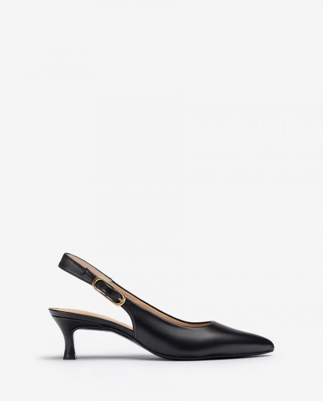 Sac à dos nu en cuir pour femme - Noir Sac à dos nu en cuir pour femme - Noir