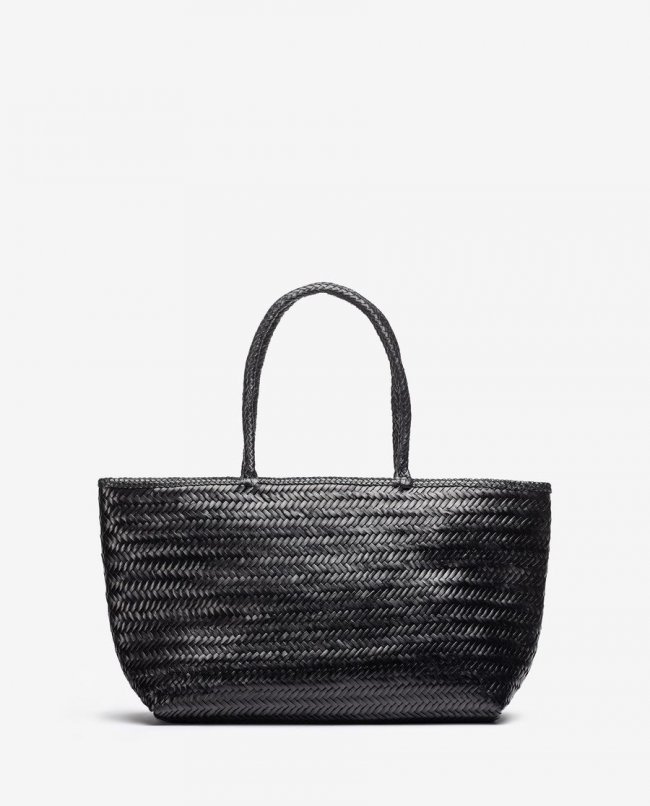 Sac cabas tressé Unisa pour femme - Noir Sac cabas tressé Unisa pour femme - Noir