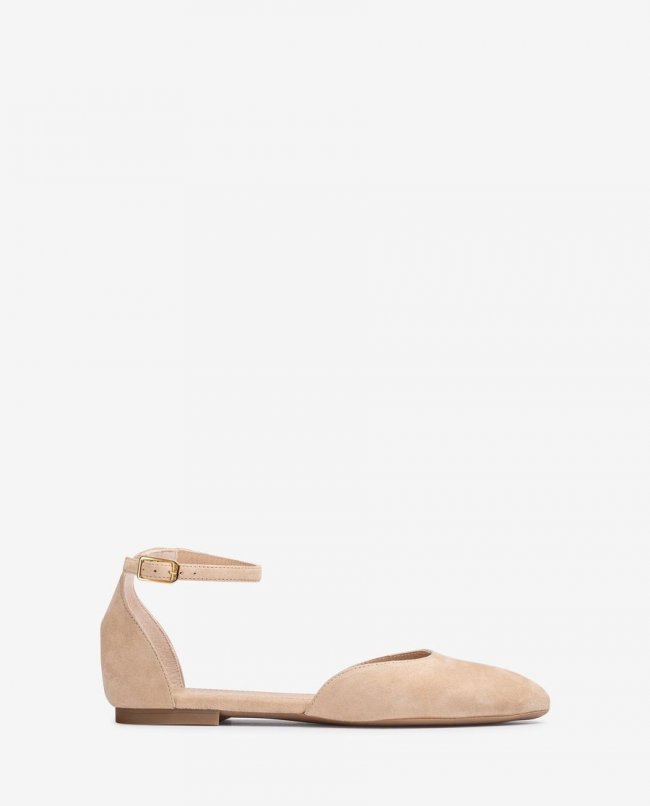 Ballerines à bride arrière Unisa Femme - Beige