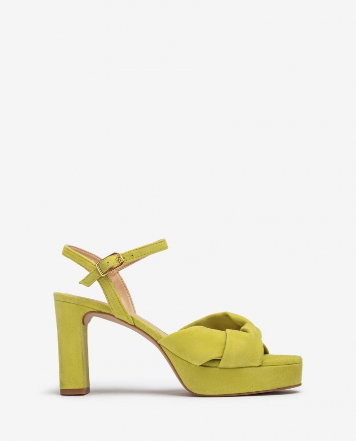 Sandales à larges brides croisées Unisa pour femme - Vert Sandales à larges brides croisées Unisa pour femme - Vert