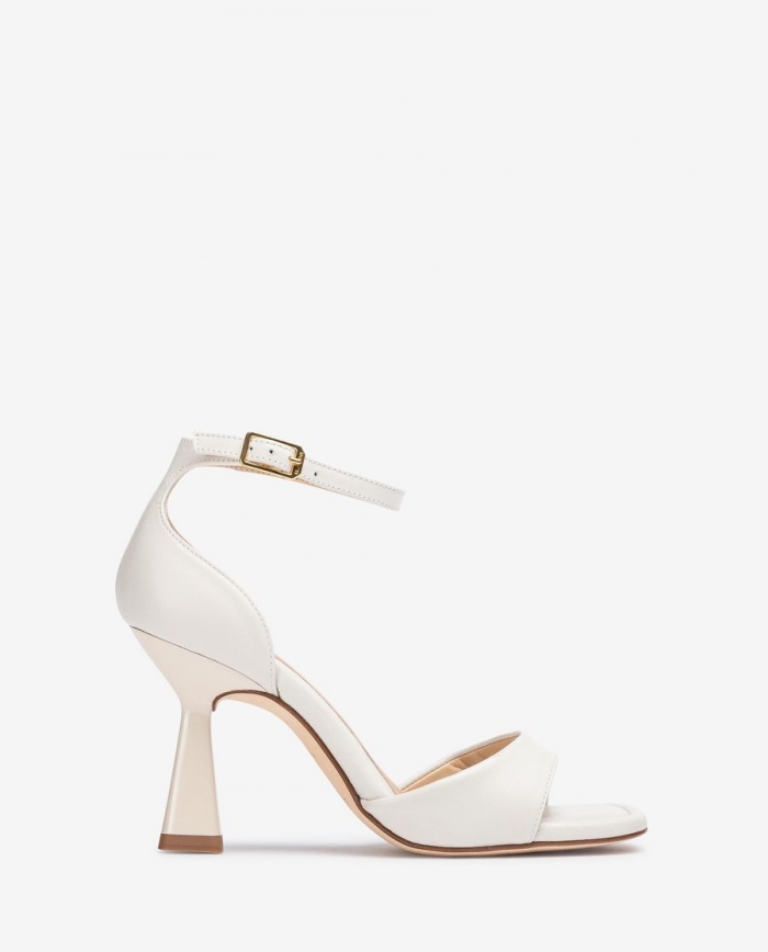 Sandales à bride arrière Unisa pour femme - Blanc