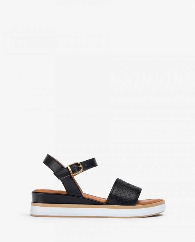 Sandales à bout ouvert Unisa pour femme - Noir Sandales à bout ouvert Unisa pour femme - Noir