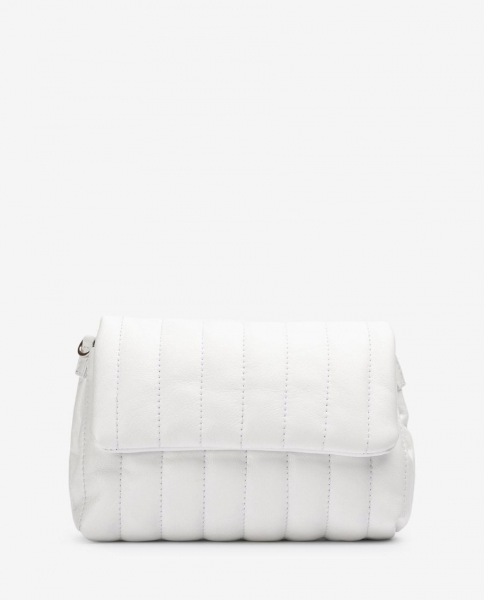 Petit sac fourre-tout matelassé Unisa Femme - Blanc Petit sac fourre-tout matelassé Unisa Femme - Blanc