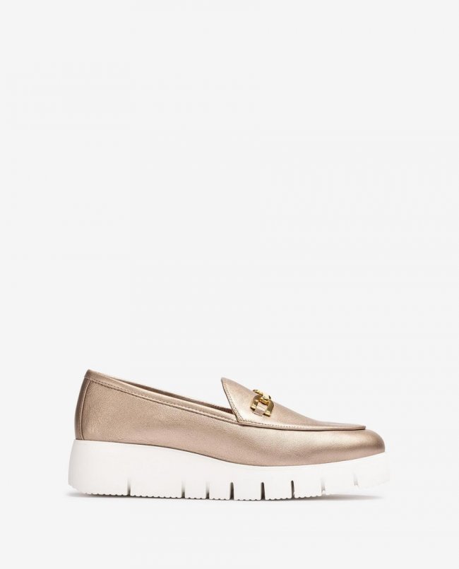 Mocassins à plateforme pour femme Unisa - Bronze Mocassins à plateforme pour femme Unisa - Bronze