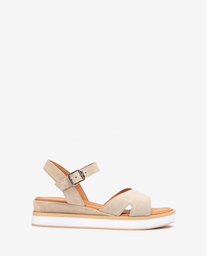 Sandales à semelle intérieure rembourrée Unisa pour femme - Beige Sandales à semelle intérieure rembourrée Unisa pour femme - Beige