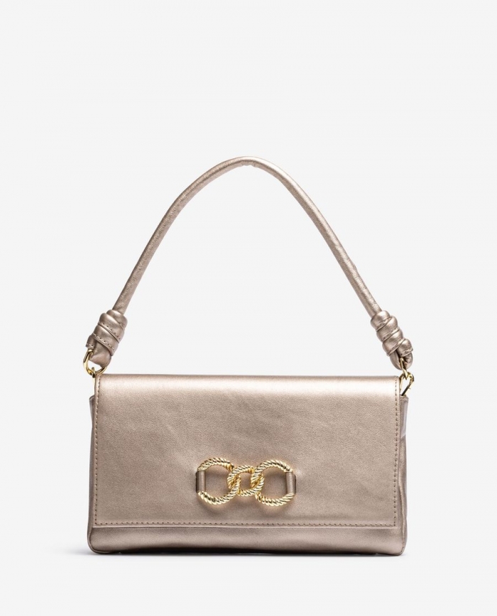Sac bandoulière perlé Unisa pour femme - Bronze Sac bandoulière perlé Unisa pour femme - Bronze