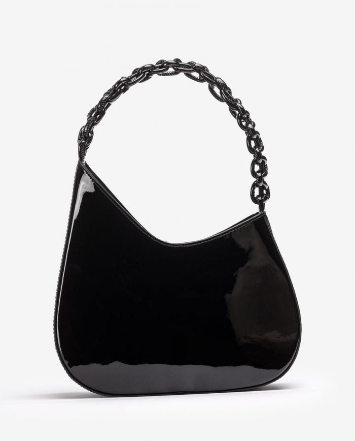 Sac asymétrique avec anse tressée Unisa pour femme - Noir Sac asymétrique avec anse tressée Unisa pour femme - Noir