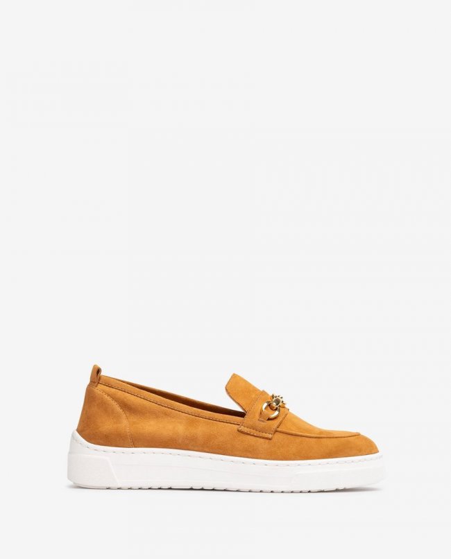 Mocassins Unisa femme à semelle sport - Marron Mocassins Unisa femme à semelle sport - Marron