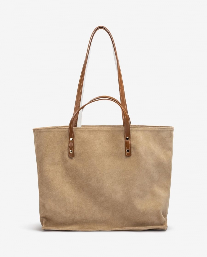 Sac cabas double poignée Unisa pour femme - Beige Sac cabas double poignée Unisa pour femme - Beige