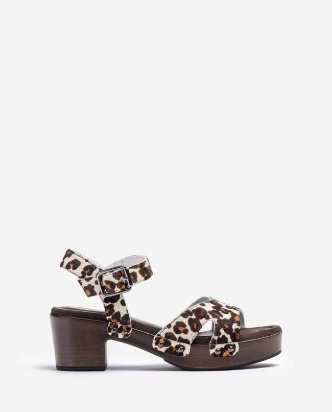 Sandales compensées Unisa pour femme - Blanc Sandales compensées Unisa pour femme - Blanc