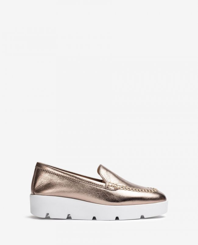 Mocassins à plateforme pour femme Unisa - Bronze Mocassins à plateforme pour femme Unisa - Bronze