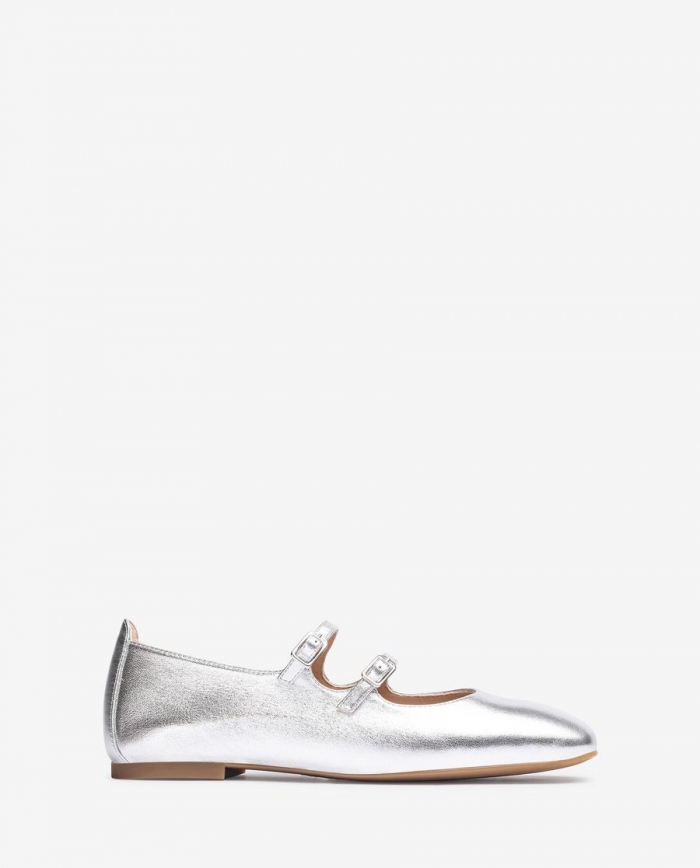 Ballerines à boucle Unisa pour femme - Argent Ballerines à boucle Unisa pour femme - Argent