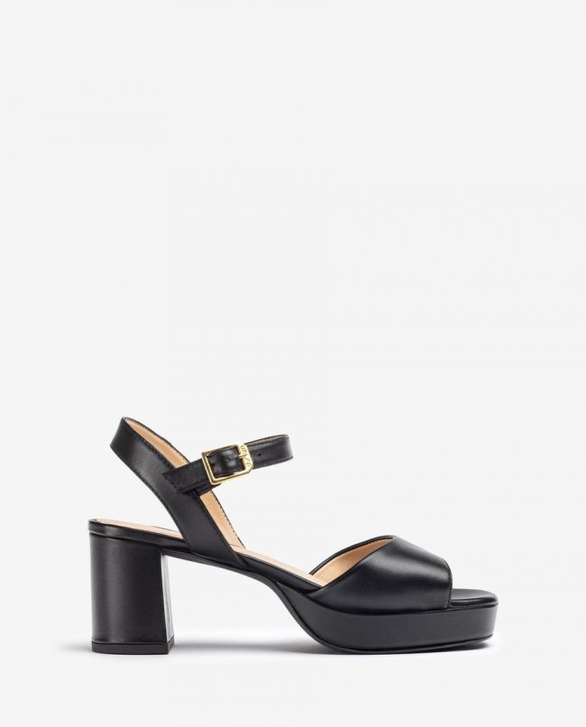 Sandales à plateforme et talon bas Unisa pour femme - Noir Sandales à plateforme et talon bas Unisa pour femme - Noir