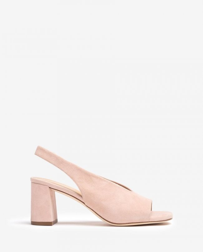 Sandales à bout ouvert et bride arrière Unisa pour femme - Rose Sandales à bout ouvert et bride arrière Unisa pour femme - Rose