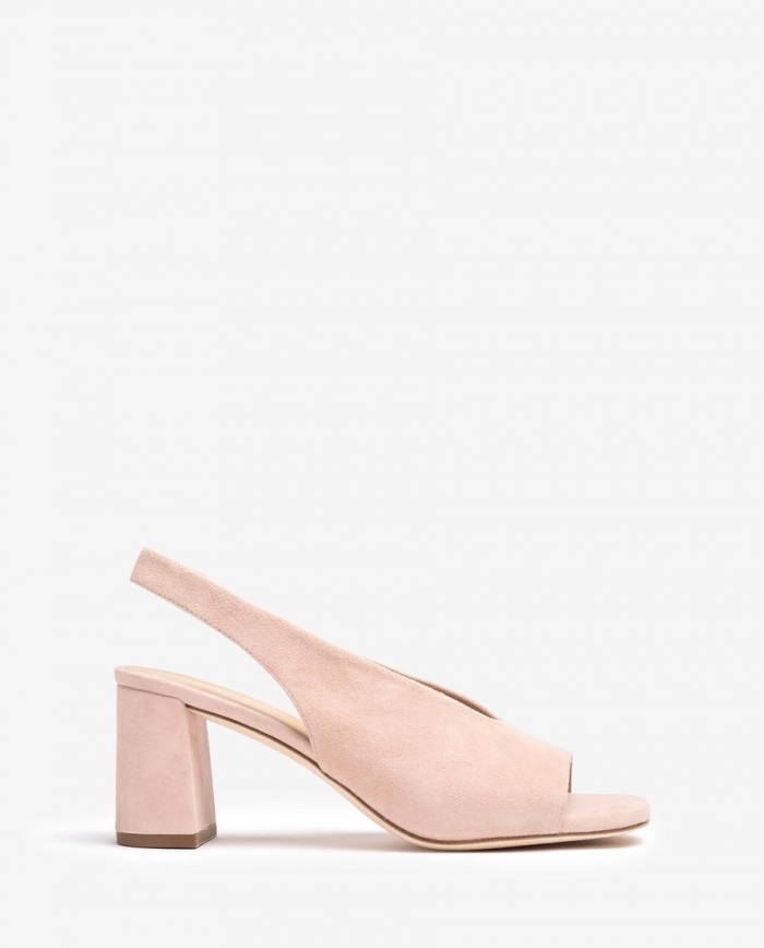 Sandales à bout ouvert et bride arrière Unisa pour femme - Rose Sandales à bout ouvert et bride arrière Unisa pour femme - Rose