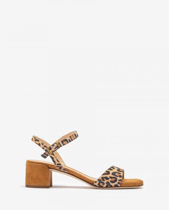 Sandales à talon carré Unisa pour femme - Marron Sandales à talon carré Unisa pour femme - Marron