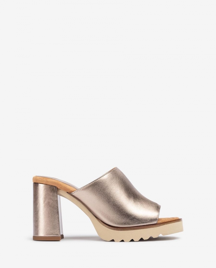 Mules ultra-légères Unisa Femme - Bronze Mules ultra-légères Unisa Femme - Bronze