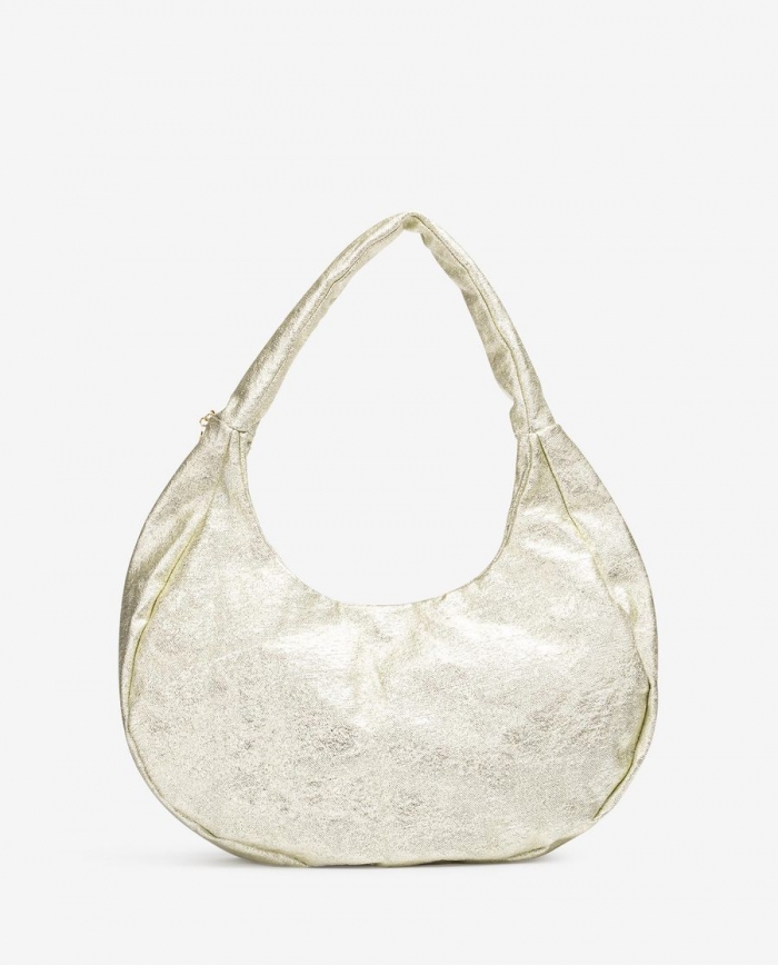 Grand sac en tissu métallisé Unisa pour femme - Doré Grand sac en tissu métallisé Unisa pour femme - Doré