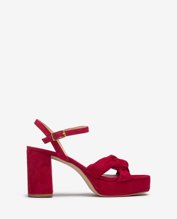 Sandales tressées Unisa pour femme - Rouge Sandales tressées Unisa pour femme - Rouge
