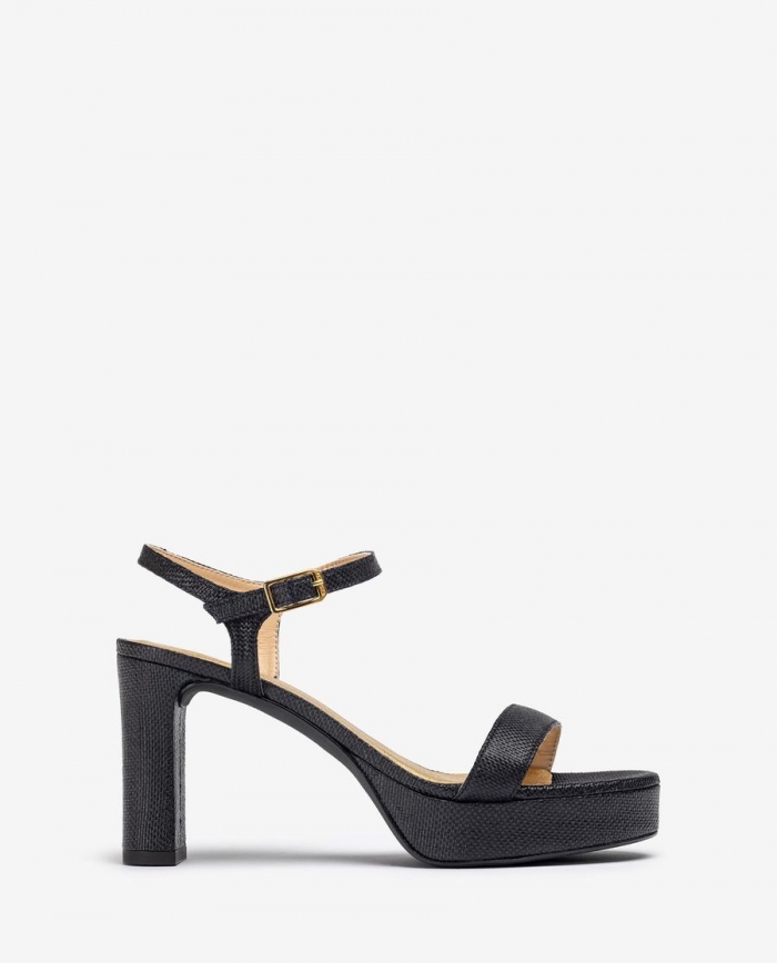 Sandales à talons et plateformes Unisa pour femme - Noir Sandales à talons et plateformes Unisa pour femme - Noir