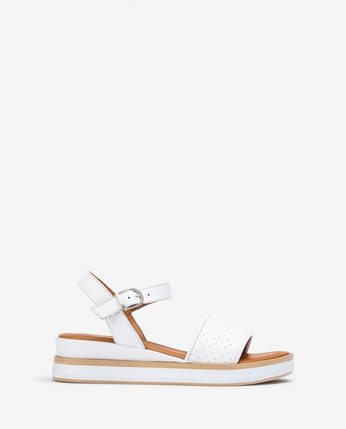 Sandales à bout ouvert Unisa pour femme - Blanc Sandales à bout ouvert Unisa pour femme - Blanc