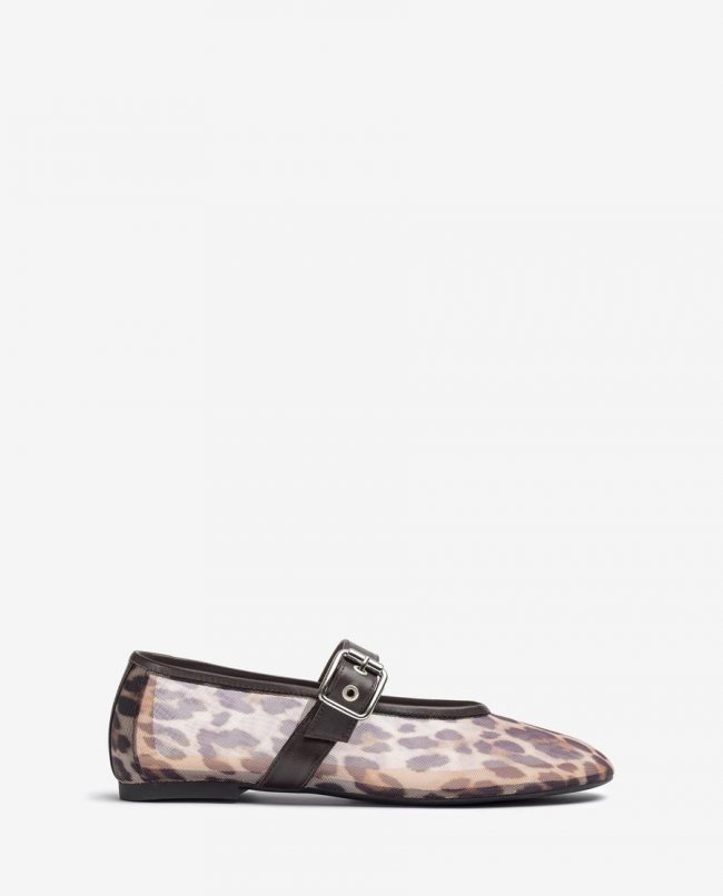 Ballerines en maille Unisa pour femme - Marron Ballerines en maille Unisa pour femme - Marron