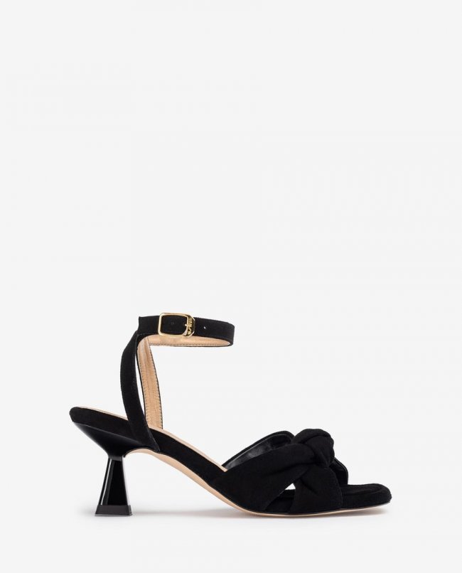 Sandales à large bride nouée Unisa pour femme - Noir Sandales à large bride nouée Unisa pour femme - Noir