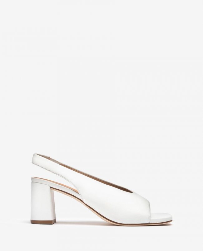 Sandales ouvertes à bride arrière Unisa pour femme - Blanc Sandales ouvertes à bride arrière Unisa pour femme - Blanc