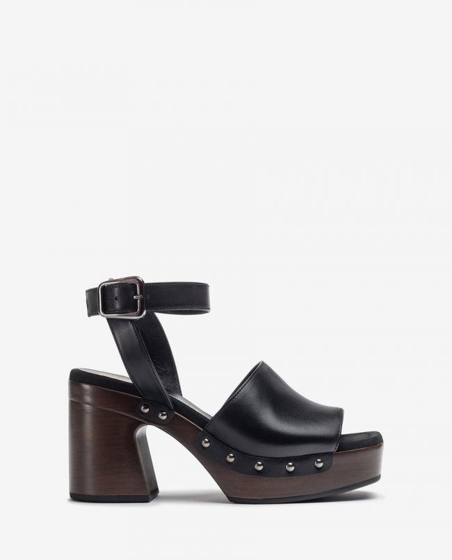 Sandales à bout large Unisa pour femme - Noir Sandales à bout large Unisa pour femme - Noir